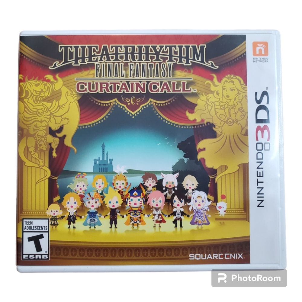 Nintendo 3DS - Theatrhythm Final Fantasy Curtain Call ,no manual